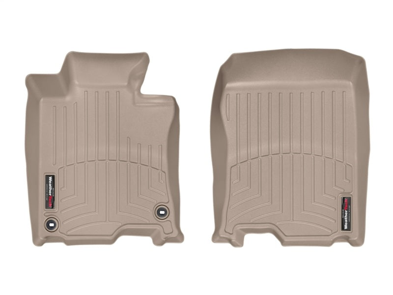 WeatherTech 09+ Acura TSX Front FloorLiner - Tan