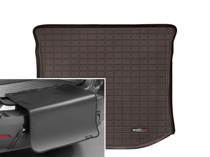 WeatherTech 2011+ Jeep Grand Cherokee Cargo With Bumper Protector - Cocoa