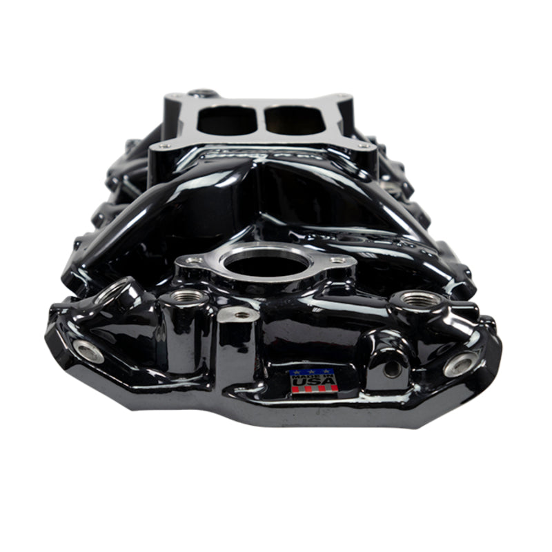 Edelbrock 55-86 Chevy SB Performer EPS Intake Manifold - Black Plasma Finish