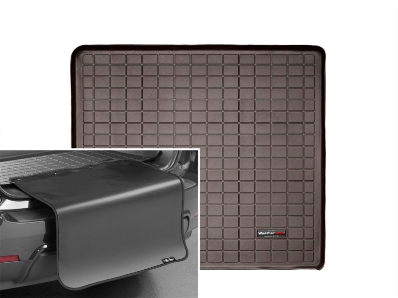 WeatherTech 2010+ Toyota 4Runner Cargo With Bumper Protector - Cocoa