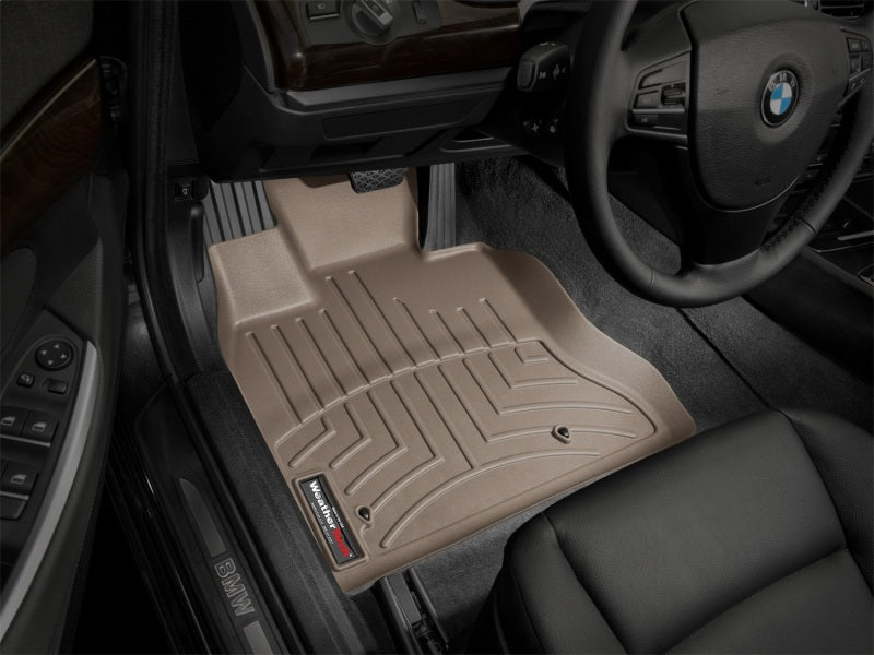 WeatherTech 10+ BMW 5-Series GT Front FloorLiner - Tan
