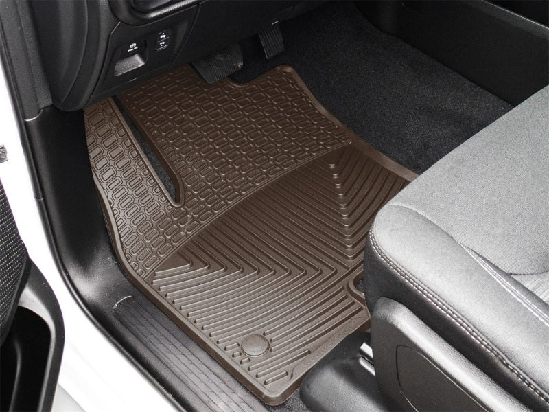WeatherTech 2025 Ram Truck 1500 (Incl. RHO) CC/QC (No Vinyl) Front All-Weather Floor Mats - Cocoa