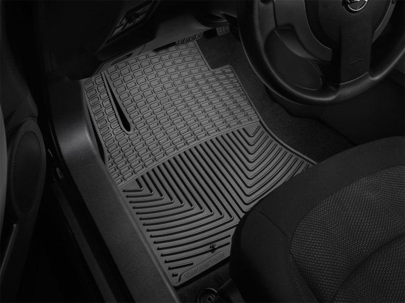 WeatherTech 08-13 Nissan Rogue Front Rubber Mats - Black