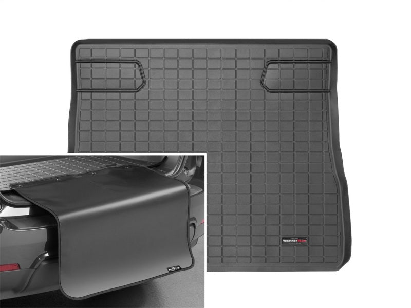 WeatherTech 11+ Toyota Sienna Cargo Liners w/ Bumper Protector - Black