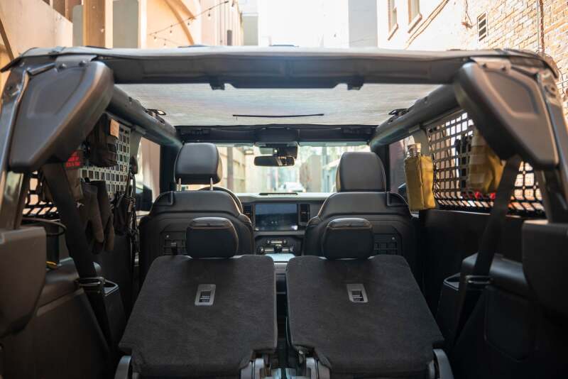 DV8 Offroad 21-24 Ford Bronco 2-Door Rear Window Pocket Molle Panels