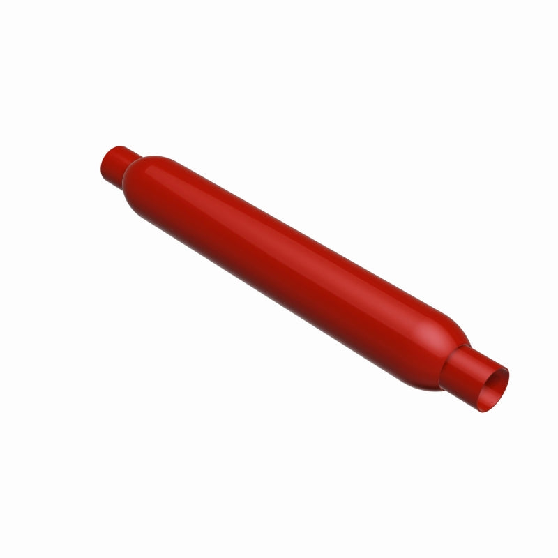 MagnaFlow Muffler Red Pack Series Glasspack 3.5 Dia 12 2.25/2.25 RP