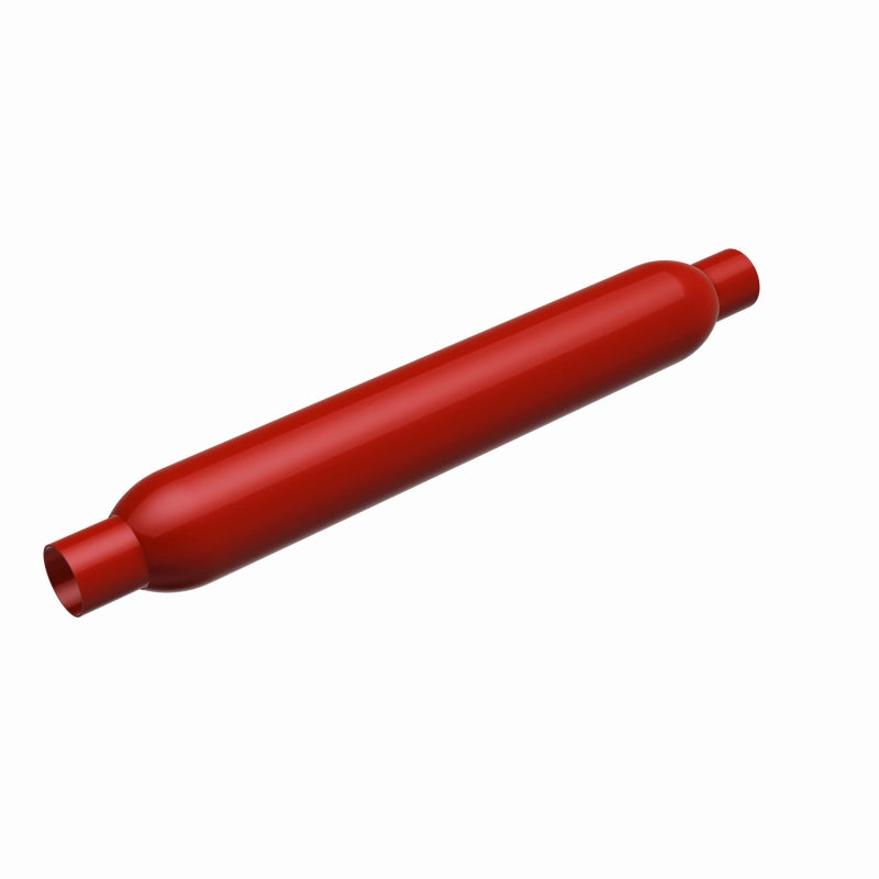 MagnaFlow Muffler Red Pack Series Glasspack 3.5 Dia 12 2.25/2.25 RP