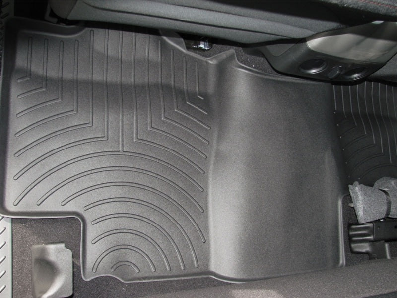 WeatherTech 04-08 Ford F150 Super Cab Rear FloorLiner - Black