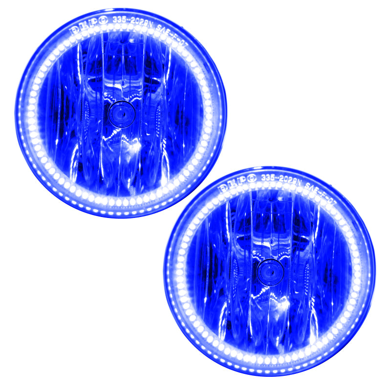 Oracle 07-10 GMC Denali LED Fog Light Halo Kit - Blue