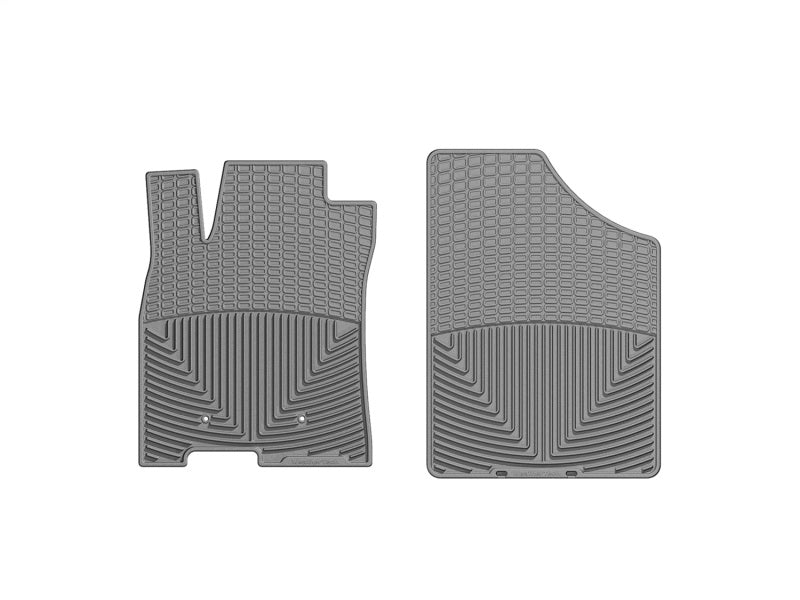 WeatherTech 06+ Cadillac DTS Front Rubber Mats - Grey