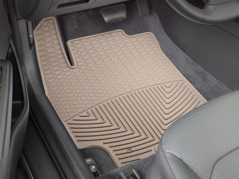 WeatherTech 2017+ Hyundai Elantra Front Rubber Mats - Tan