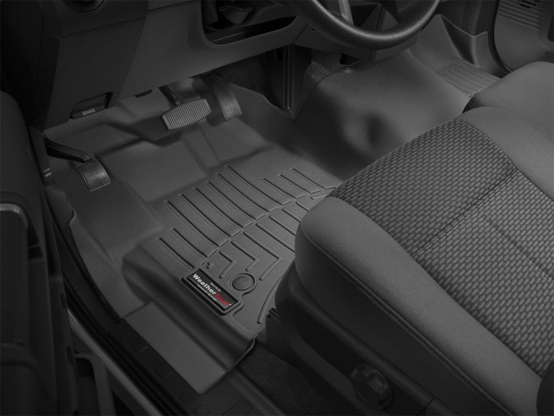 WeatherTech 12+ Ford F250/F350/F450/F550 Front FloorLiner - Black