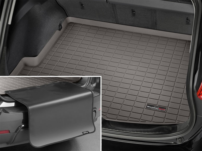 WeatherTech 2025 Audi A6 Sportback e-tron Trunk Cargo Liner w/Bumper Protector - Tan