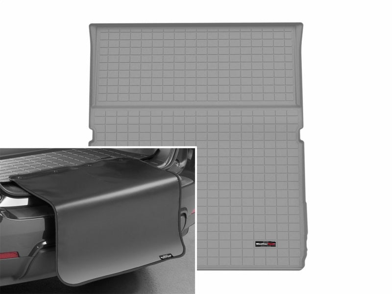 WeatherTech 25-26 Ford Expedition Max Trunk Cargo Liner w/Bumper Protector 2pc - Grey