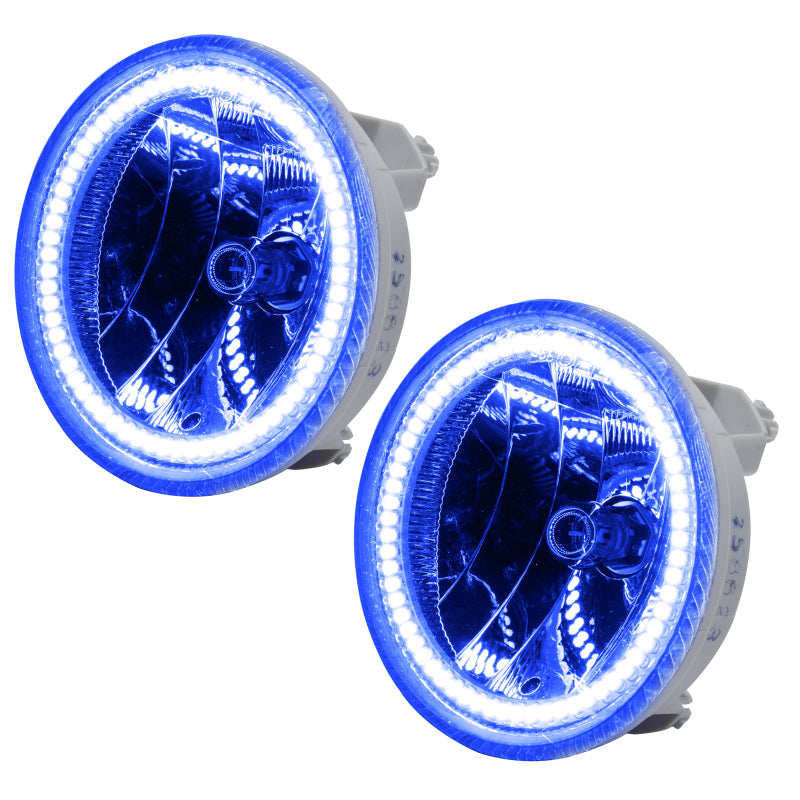 Oracle 10-13 Chevrolet Camaro LED Fog Light Halo Kit - Blue