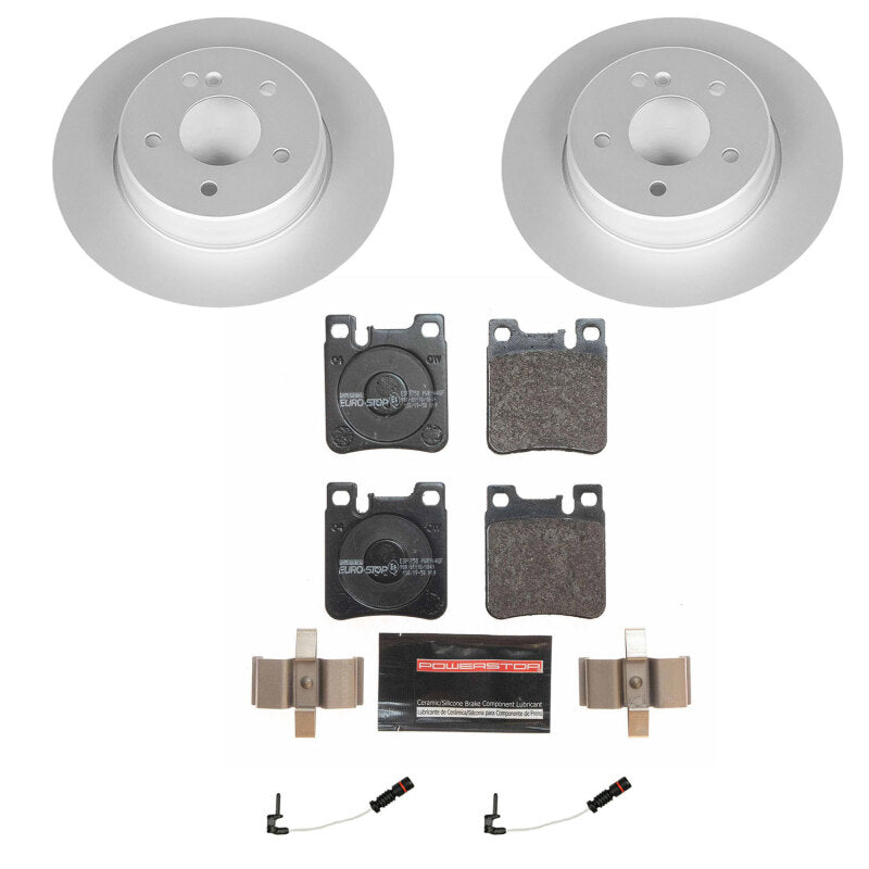 Power Stop 98-03 Mercedes-Benz E320 Rear Euro-Stop Brake Kit