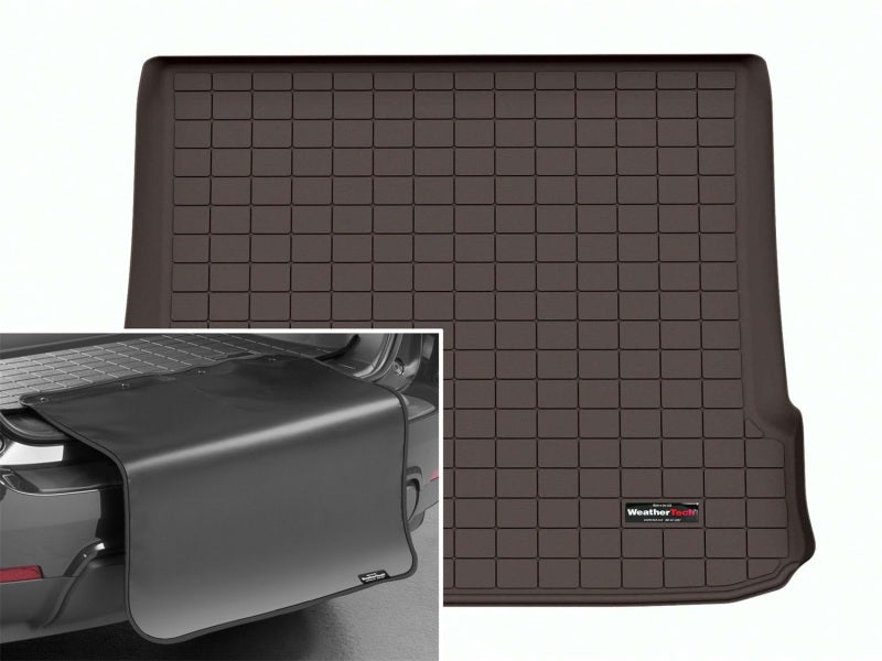 WeatherTech 2023 Mercedes-Benz EQE SUV Cargo Liner w/Bumper Protector - Cocoa