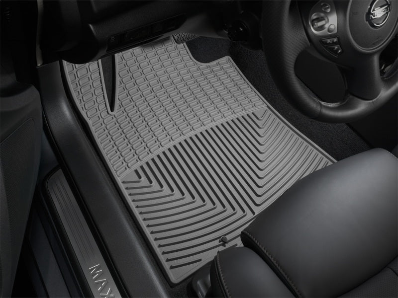 WeatherTech 09+ Nissan Maxima Front Rubber Mats - Grey