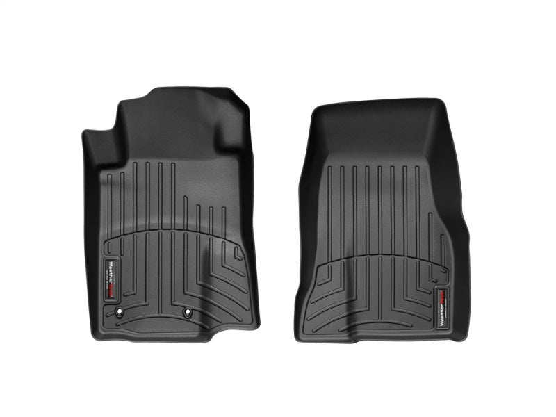 WeatherTech 10+ Ford Mustang Front FloorLiner - Black