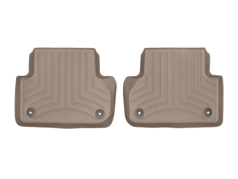 WeatherTech 2017+ Audi A4 (Sedan) Rear FloorLiner - Tan