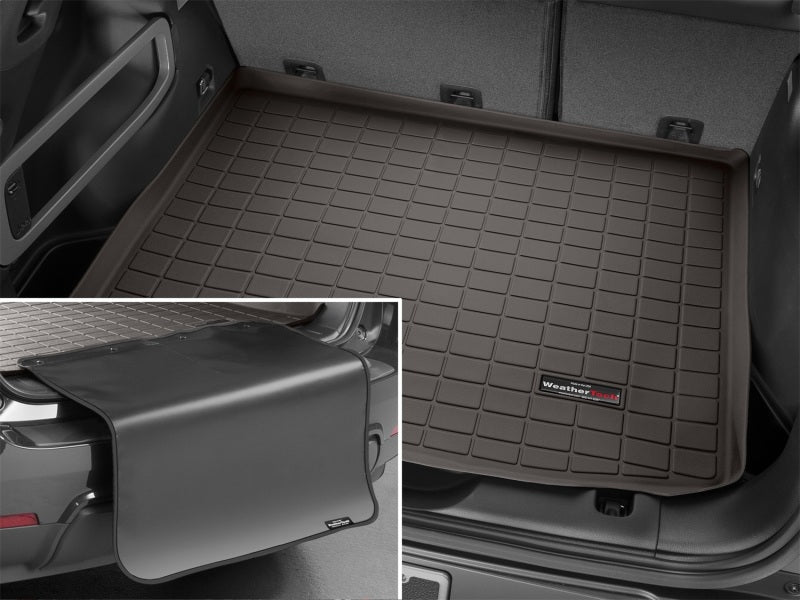 WeatherTech 2026 Subaru Outback Trunk Cargo Liner w/Bumper Protector - Cocoa