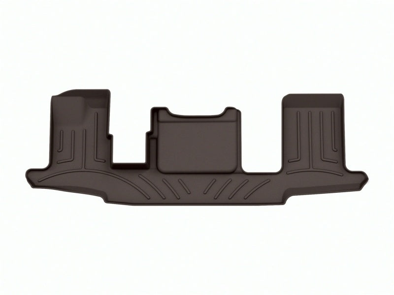 WeatherTech 22-24 Infiniti QX60 / 22-24 Nissan Pathfinder (Capt Chairs) Rear FloorLiner HP - Cocoa