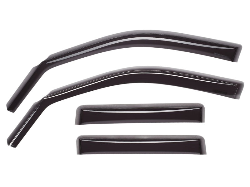 WeatherTech 23-26 Toyota Sequoia Front & Rear Side Window Deflectors - Matte Black