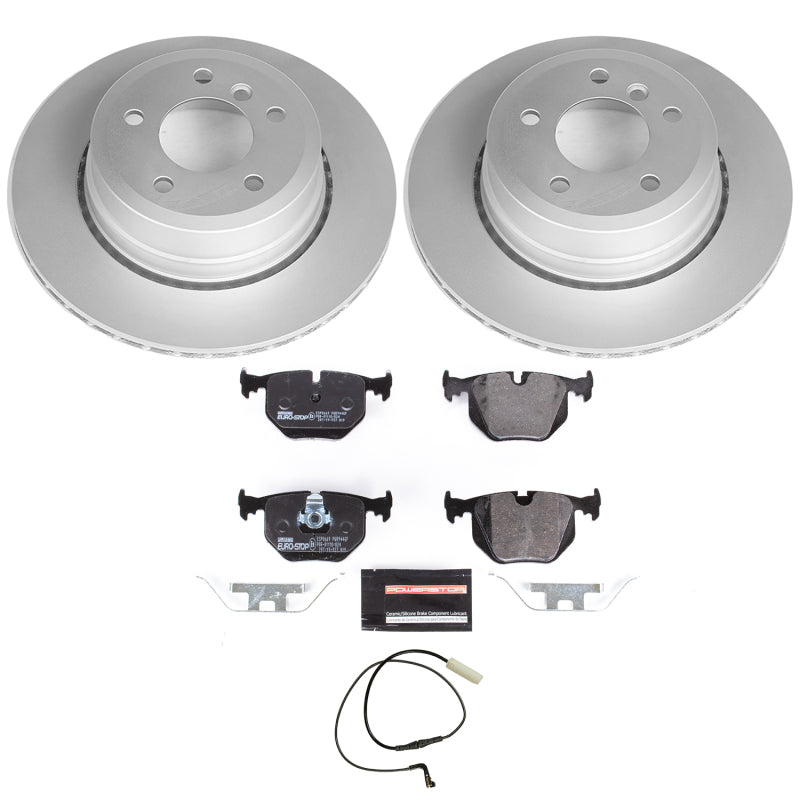 Power Stop 06-07 BMW 530xi Rear Euro-Stop Brake Kit