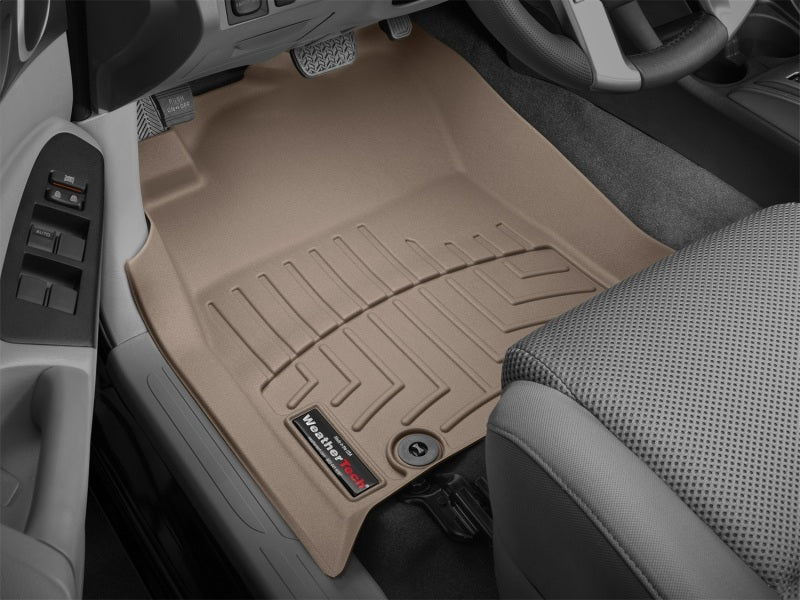 WeatherTech 12-15 Toyota Tacoma Front FloorLiner - Tan