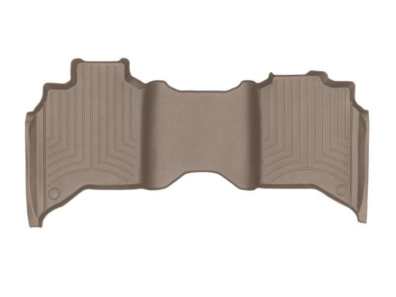 WeatherTech 2019+ Dodge Ram 2500/3500 Rear FloorLiner - Tan (Fits Crew & Mega Cab)
