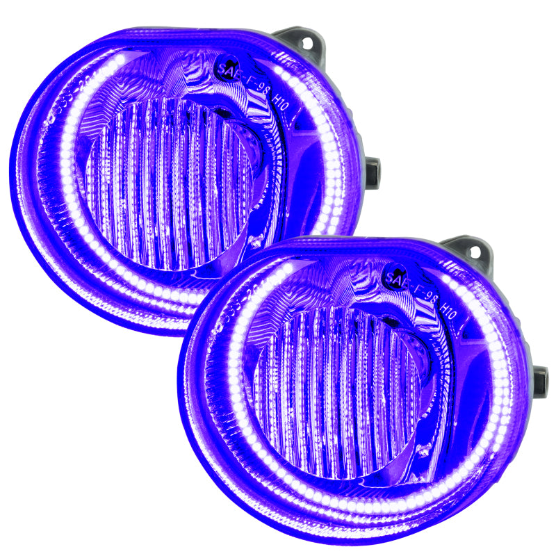 Oracle 02-04 Jeep Liberty LED Fog Light Halo Kit - UV/Purple