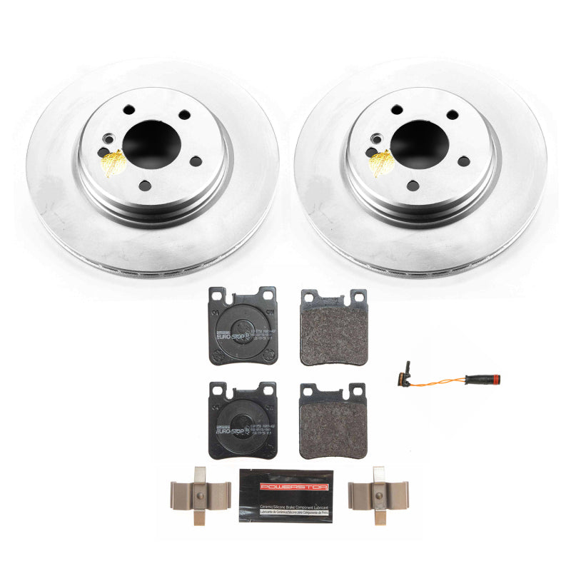 Power Stop 01-04 Mercedes-Benz CLK55 AMG Rear Euro-Stop Brake Kit