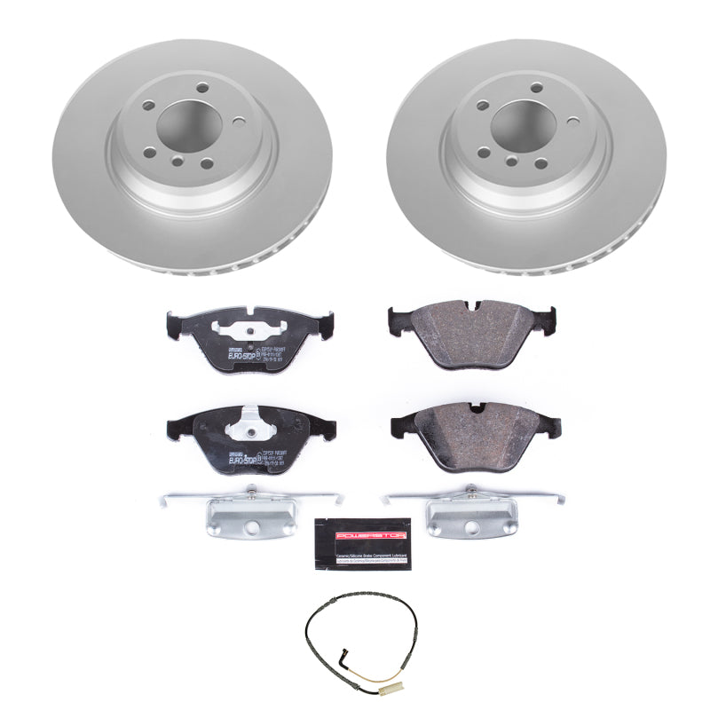 Power Stop 2009 BMW 335i xDrive Front Euro-Stop Brake Kit