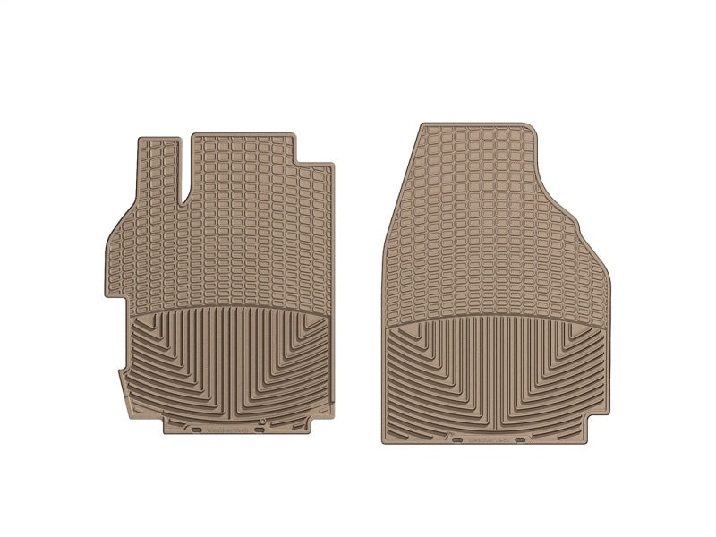 WeatherTech 08-10 Cadillac CTS Front Rubber Mats - Tan