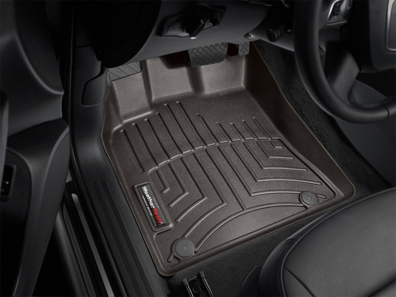 WeatherTech 2009-2014 Audi Q5 Front FloorLiner - Cocoa