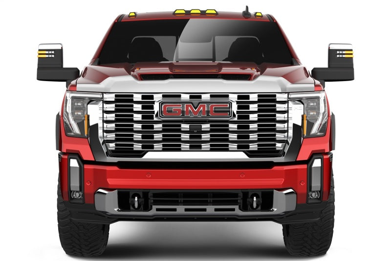 Husky Liners 22-24 Chevrolet Silverado 1500 LT TB/Custom TB/ZR2 Aeroskin Hood Protector - Chrome