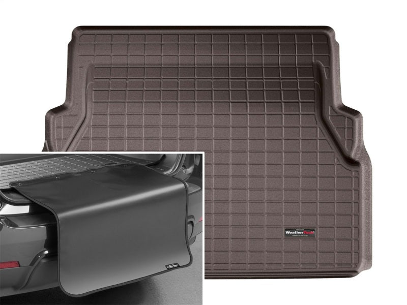 WeatherTech 2021+ Toyota Sienna Cargo With Bumper Protector - Cocoa