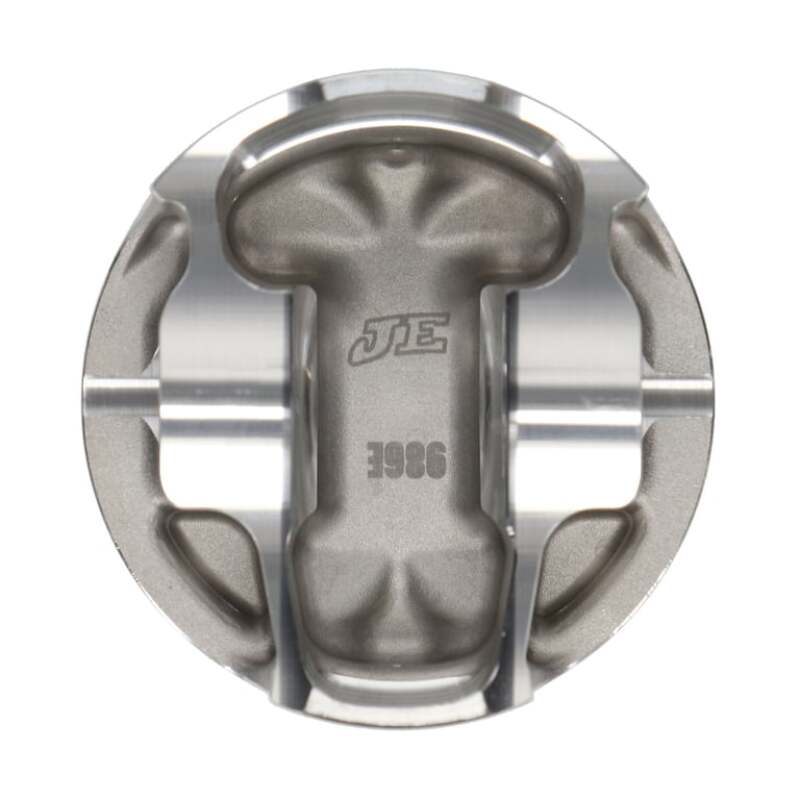 JE Pistons - Set of 4 Mitsubishi 4B11T 89.0mm Bore -10.9 Dome Asymmetrical FSR Pistons - Set of 4