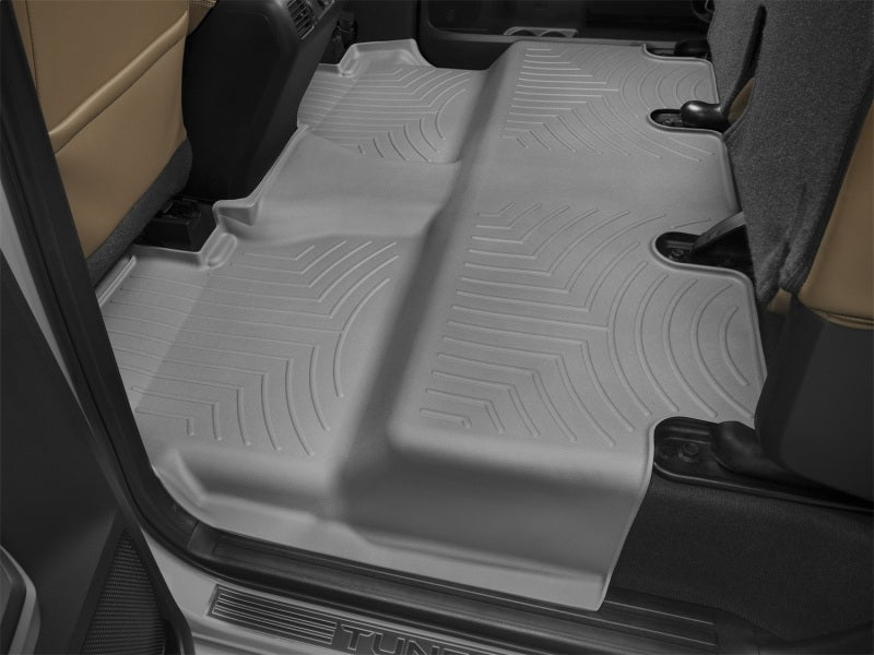 WeatherTech 2014+ Toyota Tundra (Crewmax Only) Rear FloorLiner - Grey