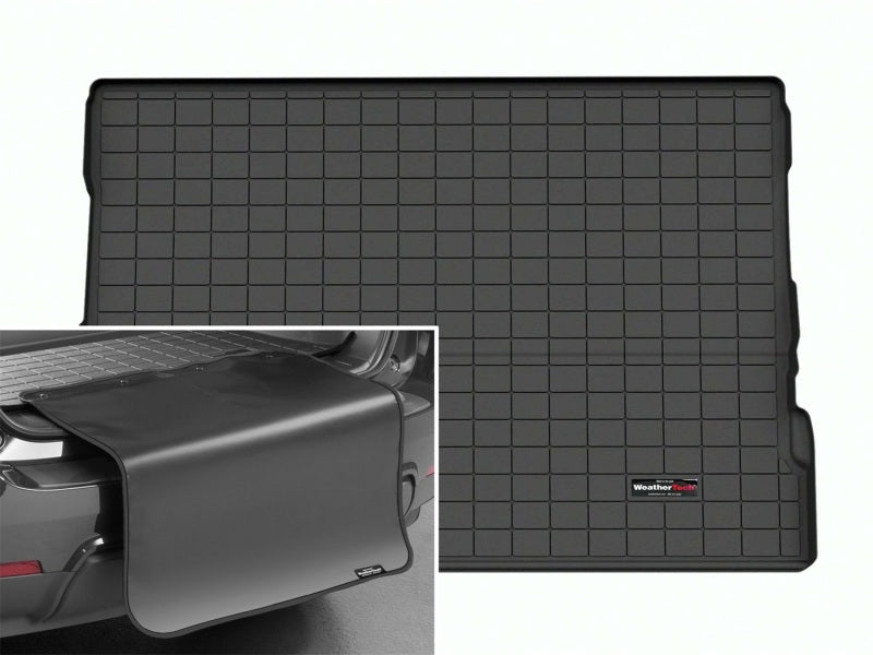 WeatherTech 23-26 Toyota Sequoia Trunk Cargo Liner w/Bumper Protector - Black