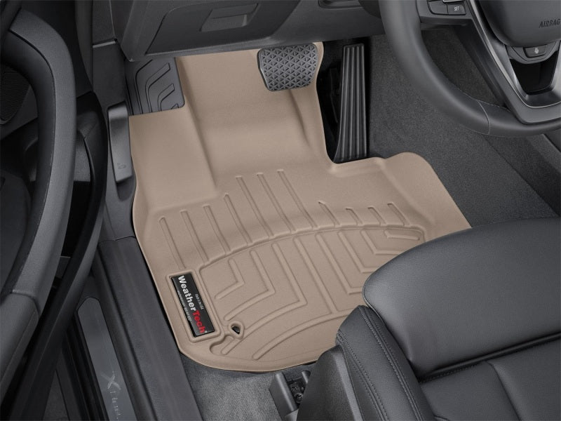 WeatherTech 2018+ BMW X3 Front FloorLiner - Tan