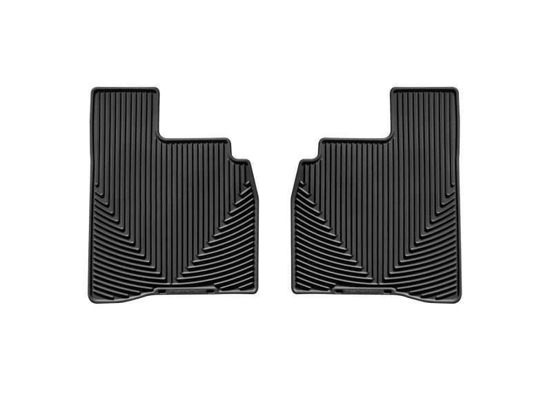 WeatherTech 07-13 Mercedes-Benz S-Class (W221) Rear Rubber Mats - Black