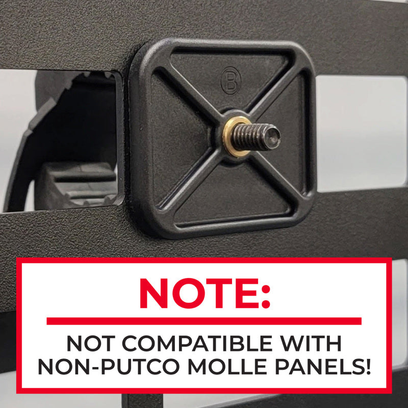 Putco 05-21 Nissan Frontier - 5ft (Standard Box) Molle Driver Side Panel