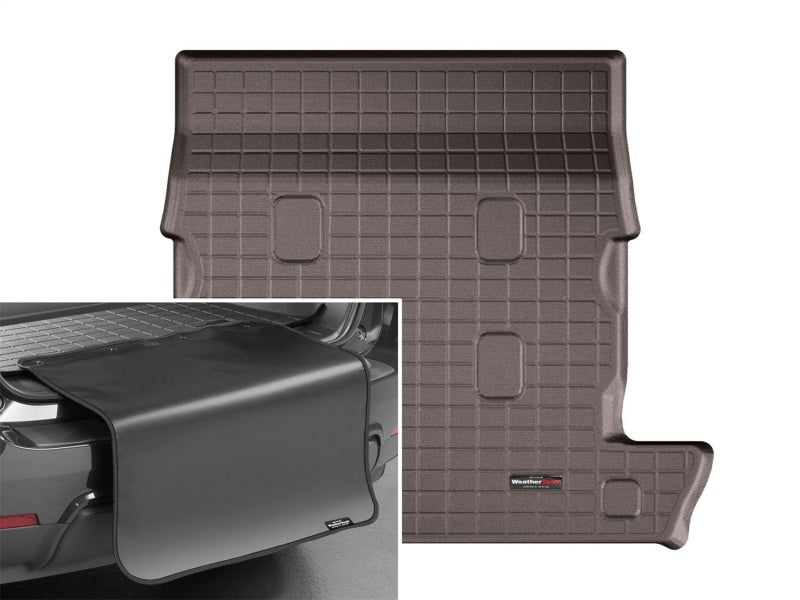 WeatherTech 08-18 Lexus LX Cargo Liner w/Bumper Protector - Cocoa