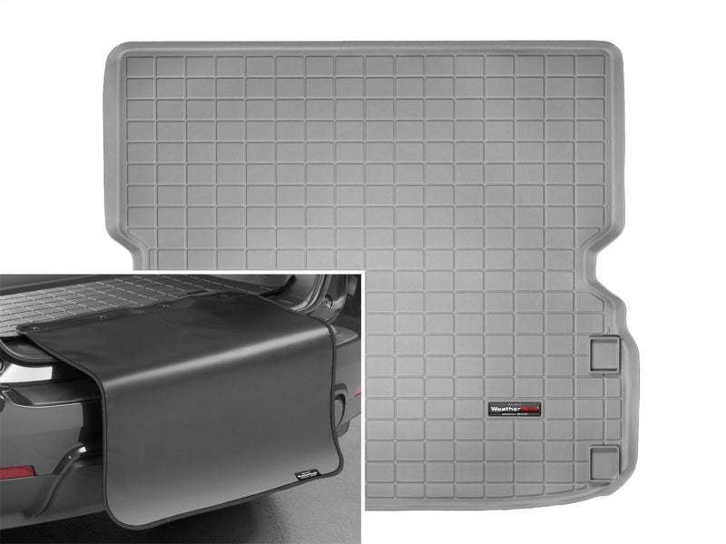 WeatherTech 13-14 Infiniti JX Cargo Liner w/ Bumper Protector - Grey
