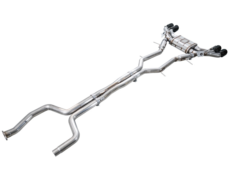 AWE Tuning 22-26 Cadillac CT5-V Blackwing SwitchPath Exhaust - Diamond Black Tips