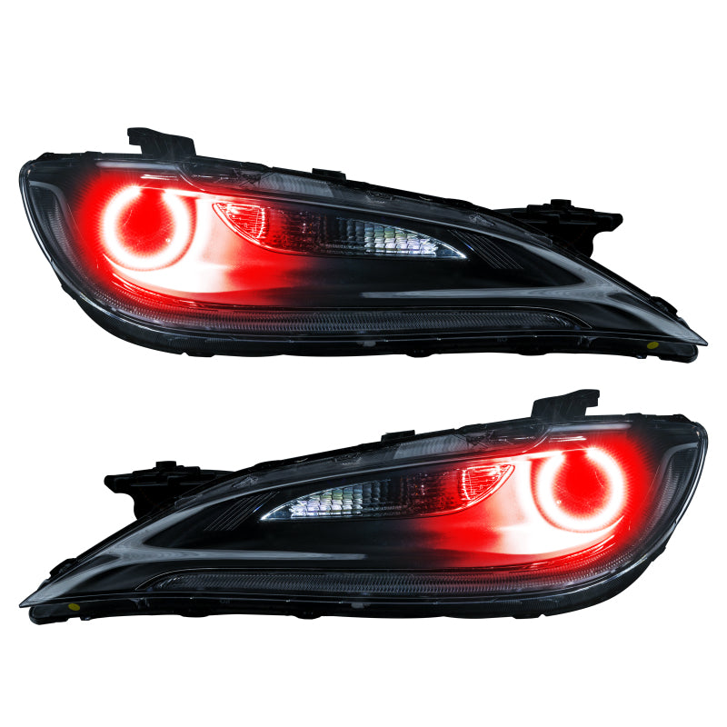 Oracle 15-17 Chrysler 0 LED Headlight Halo Kit - Red