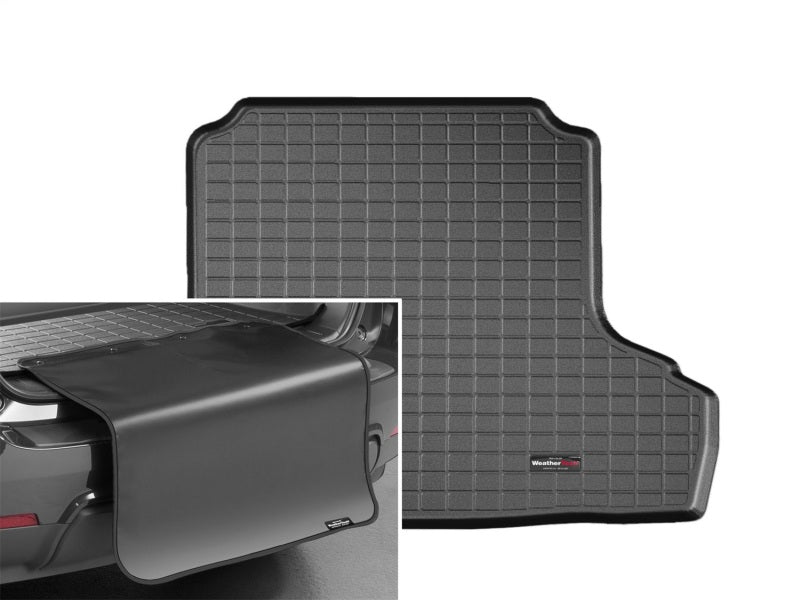 WeatherTech 07-12 Nissan Altima Sedan Cargo Liner w/ Bumper Protector - Black