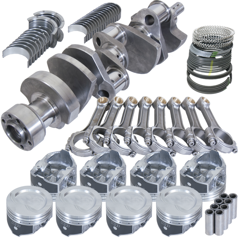 Eagle Chevy LT1350 1Pc 3.750in Crank 5.700in I-Beam Rods -18cc 4.060in Pistons Rotating Assembly