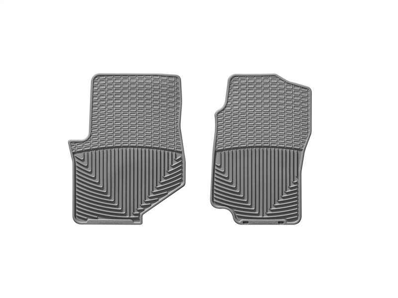 WeatherTech 02-04 Oldsmobile Bravada (4 door) Front Rubber Mats - Grey